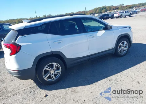 2018 GMC Terrain Sle из США, поврежденный, VIN 3GKALTEX0JL250396